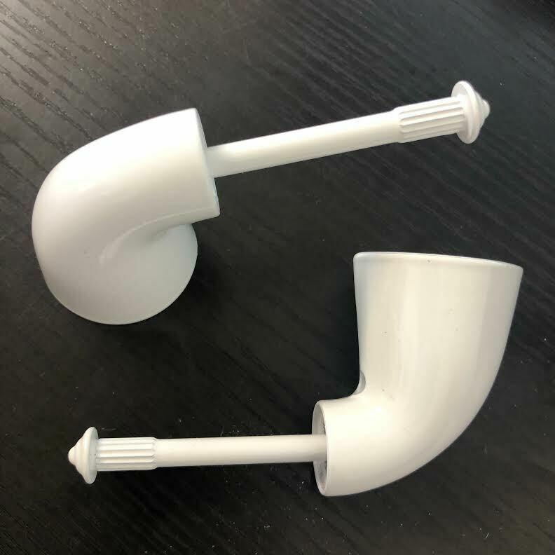 Delta Faucet H22WH Two Metal Lever Handle Kit, White