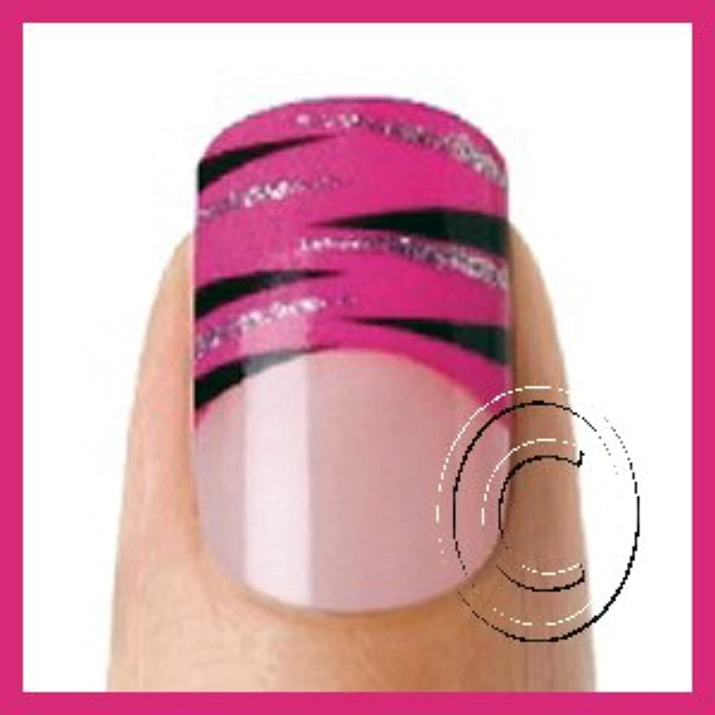 Kiss Nail Dress 28 Fashion Strips, 56700 Multi Color (Lot of THREE) NEW