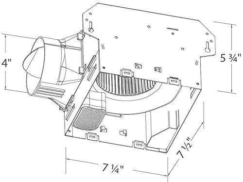 Delta BreezIntegrity ITG70BT 70 CFM Exhaust Bath Fan with Bluetooth Speaker