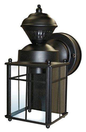 Heath/Zenith HZ-4132-BK 150-Degree Bayside Mission Style Motion Sensing Decora..