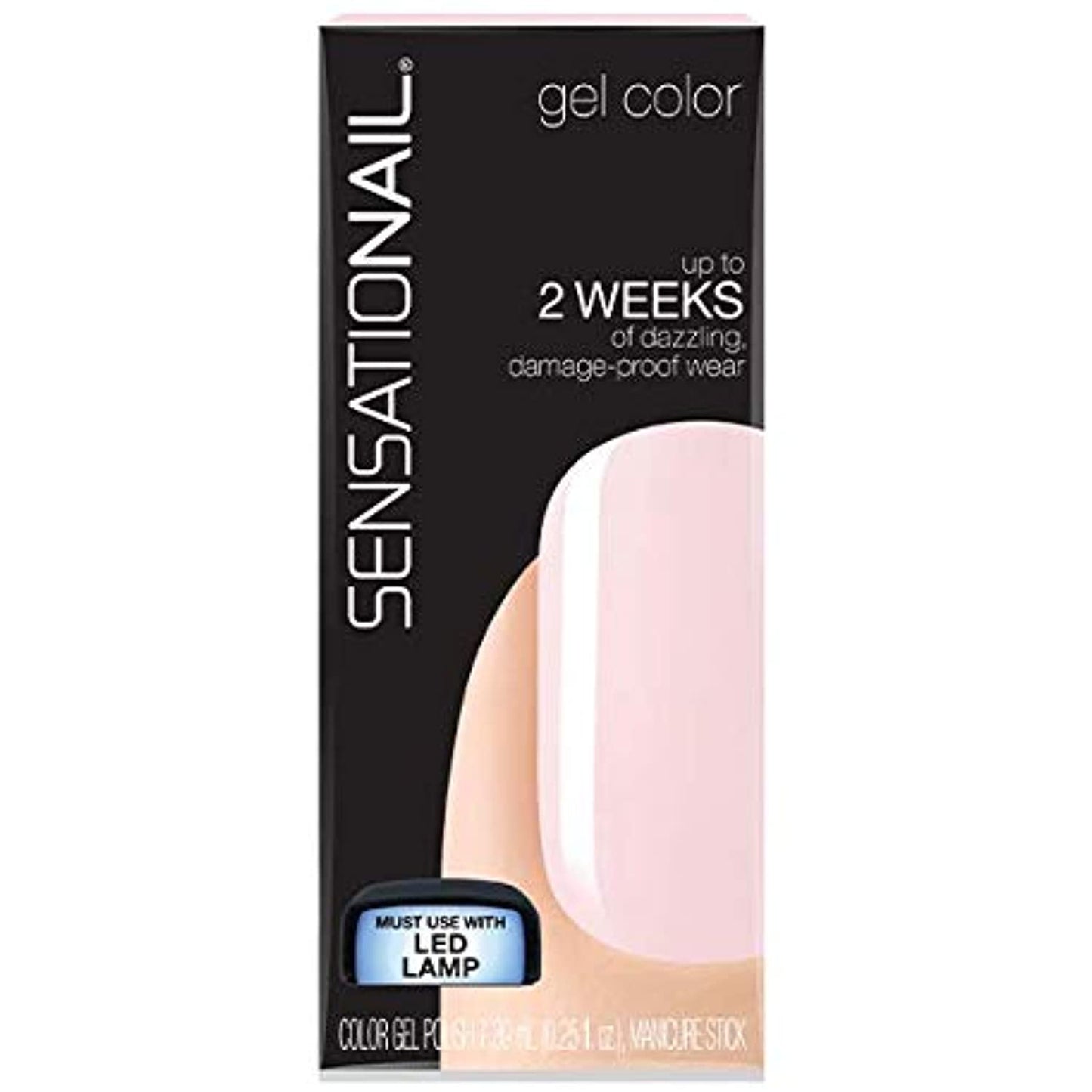 Sensational Color Gel Polish -Babydoll Pink- 71692- New *Lot of TEN