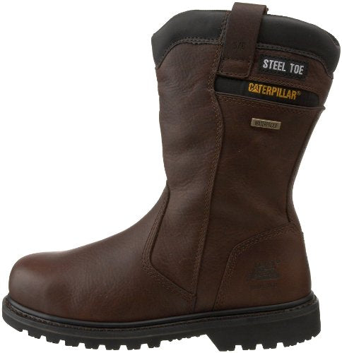 Caterpillar Men's Elkhart Waterproof Boot,Oak,11.5 W US
