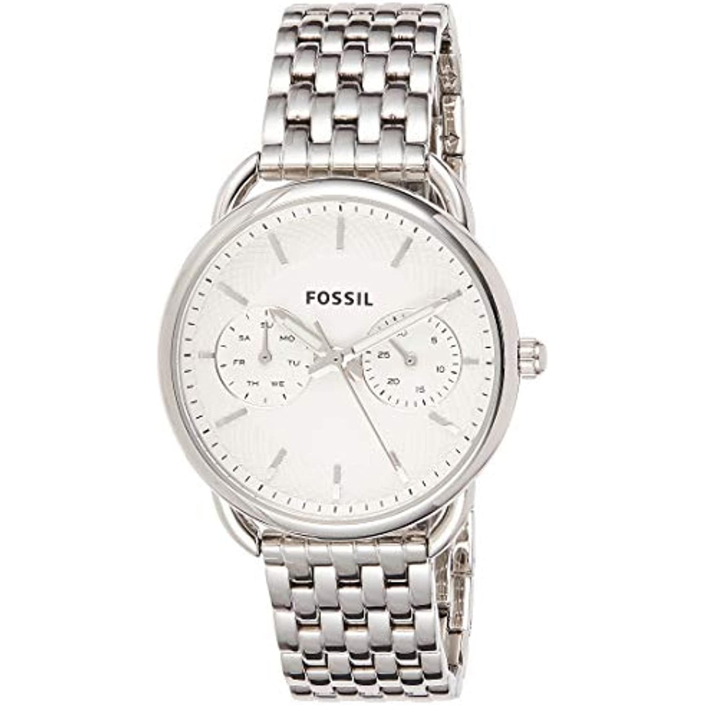 Fossil Women's Tailor Quartz Stainless Steel Silver (Model: ES3712) NO BOX