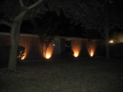 Hampton Bay Low-Voltage LED Black Outdoor Flood Light (4-Pack)