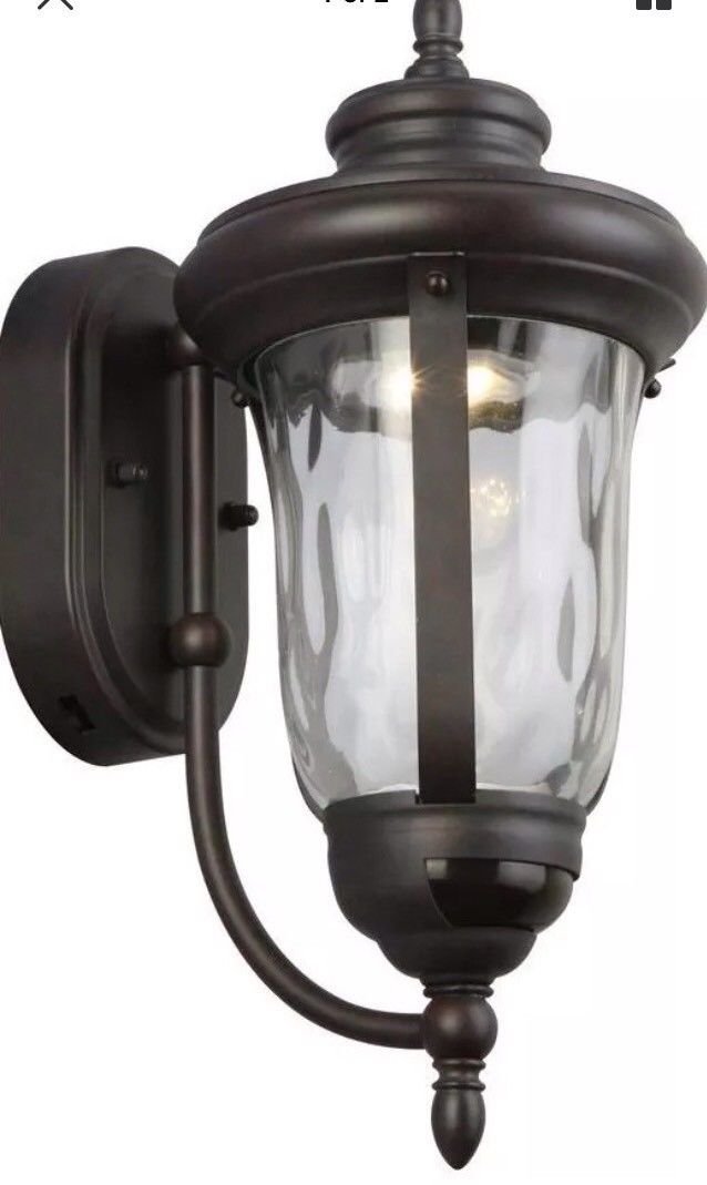 Home Decorators Collection FEU1611LM Aldwynne Exterior LED Wall Lantern