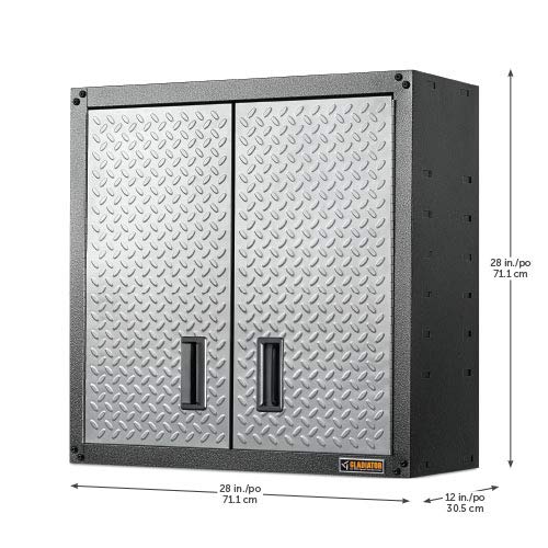 Gladiator GAWG28FDYG Full-Door Wall GearBox Steel Cabinet