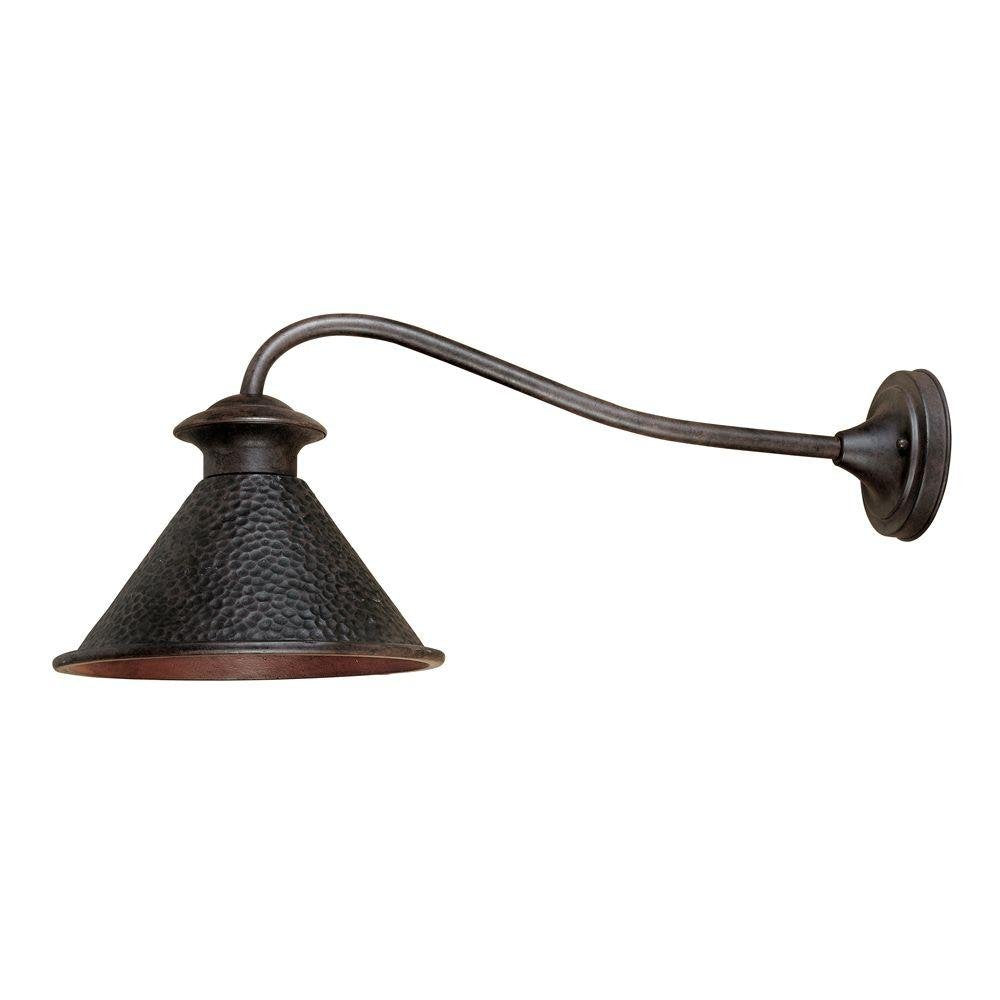 World Imports Lighting 9004-89 Dark Sky Essen Collection 12-Inch 1-Light Outdoor Wall Sconce in Bronze