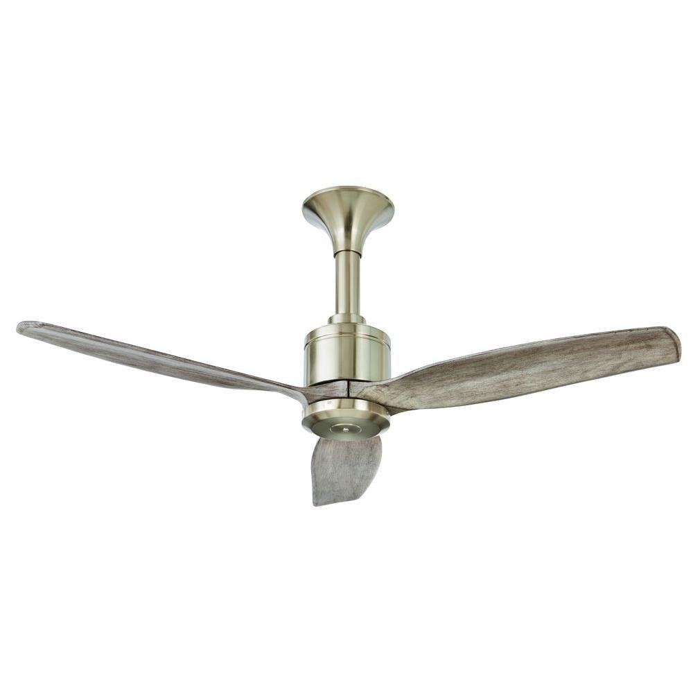 Home Decorators Collection Chaplin 52" Indoor Brushed Nickel Ceiling Fan