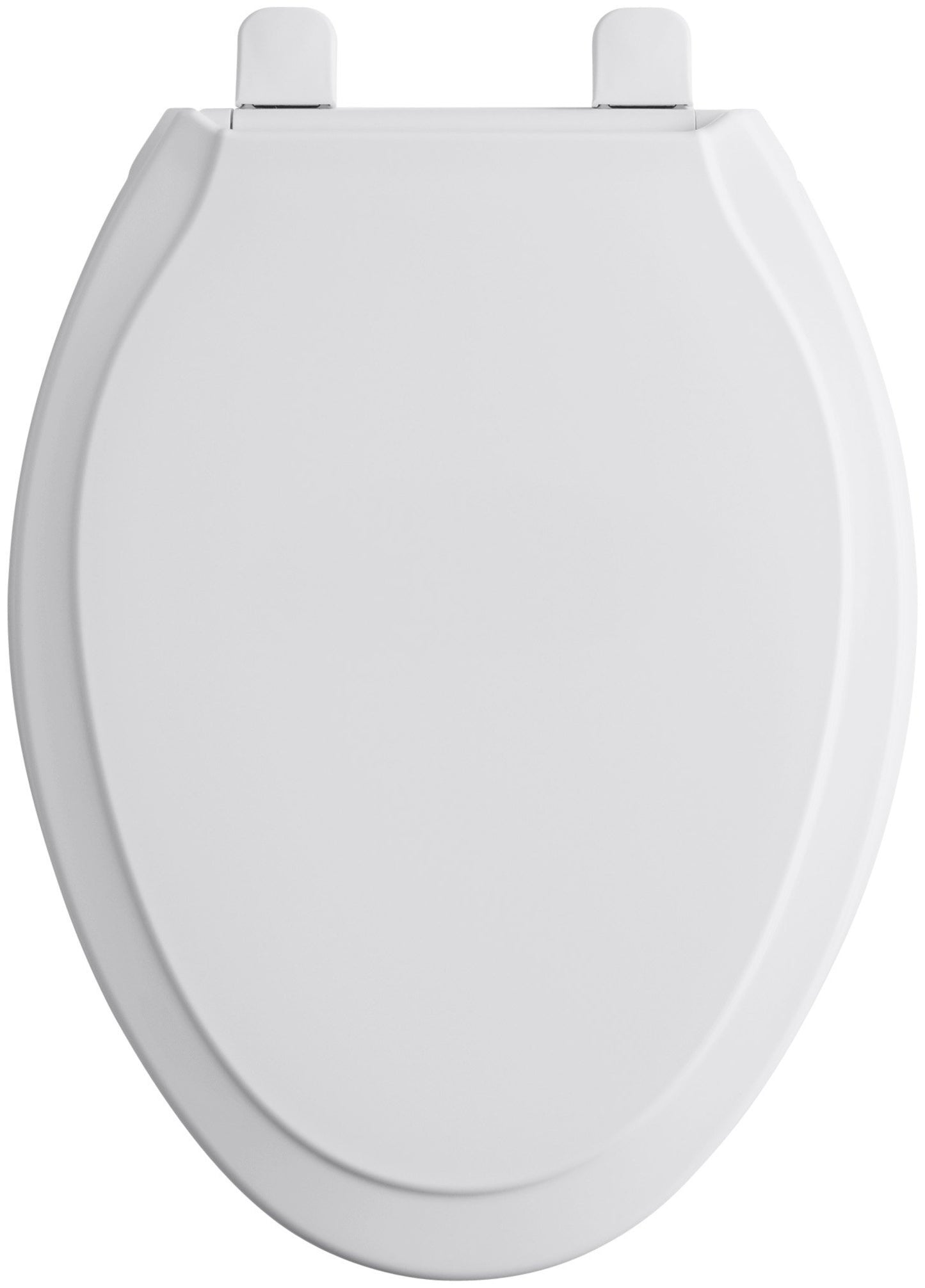 KOHLER K-4734-0 Rutledge Elongated White Toilet Seat, with Grip-Tight Bumpers, Quiet-Close Seat, Quick-Release Hinges, Quick-Attach Hardware, No Slam Toilet Seat