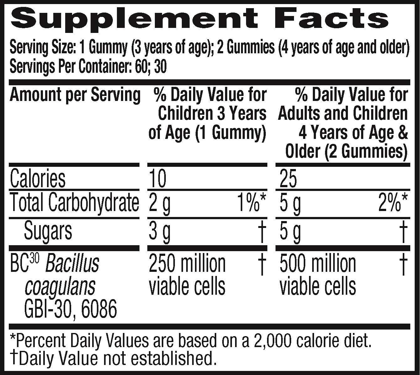 3 PK Schiff Digestive Advantage Daily Probiotics Gummies 60 Ct Each EXP 3/23+