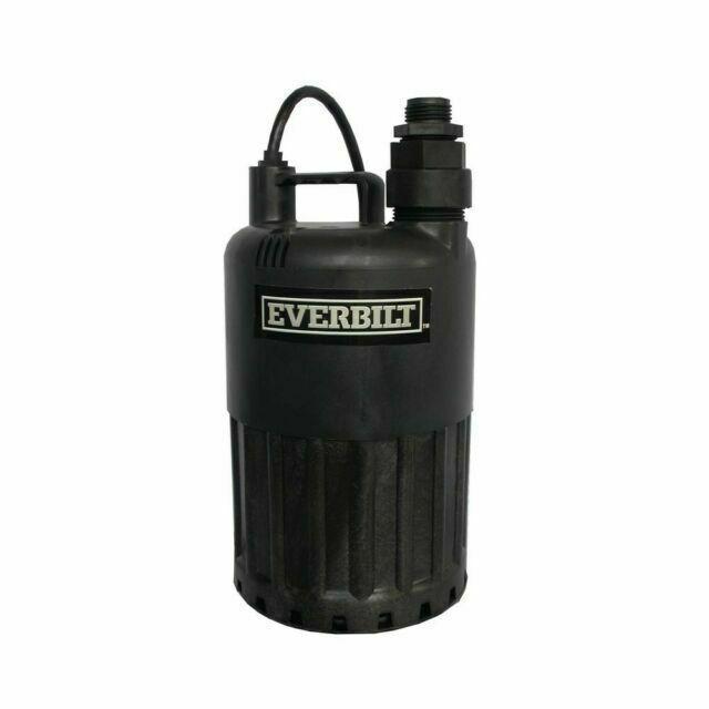 Everbilt Waterfall Utility Pump 4/10 Hp Submersible Sup80-hd