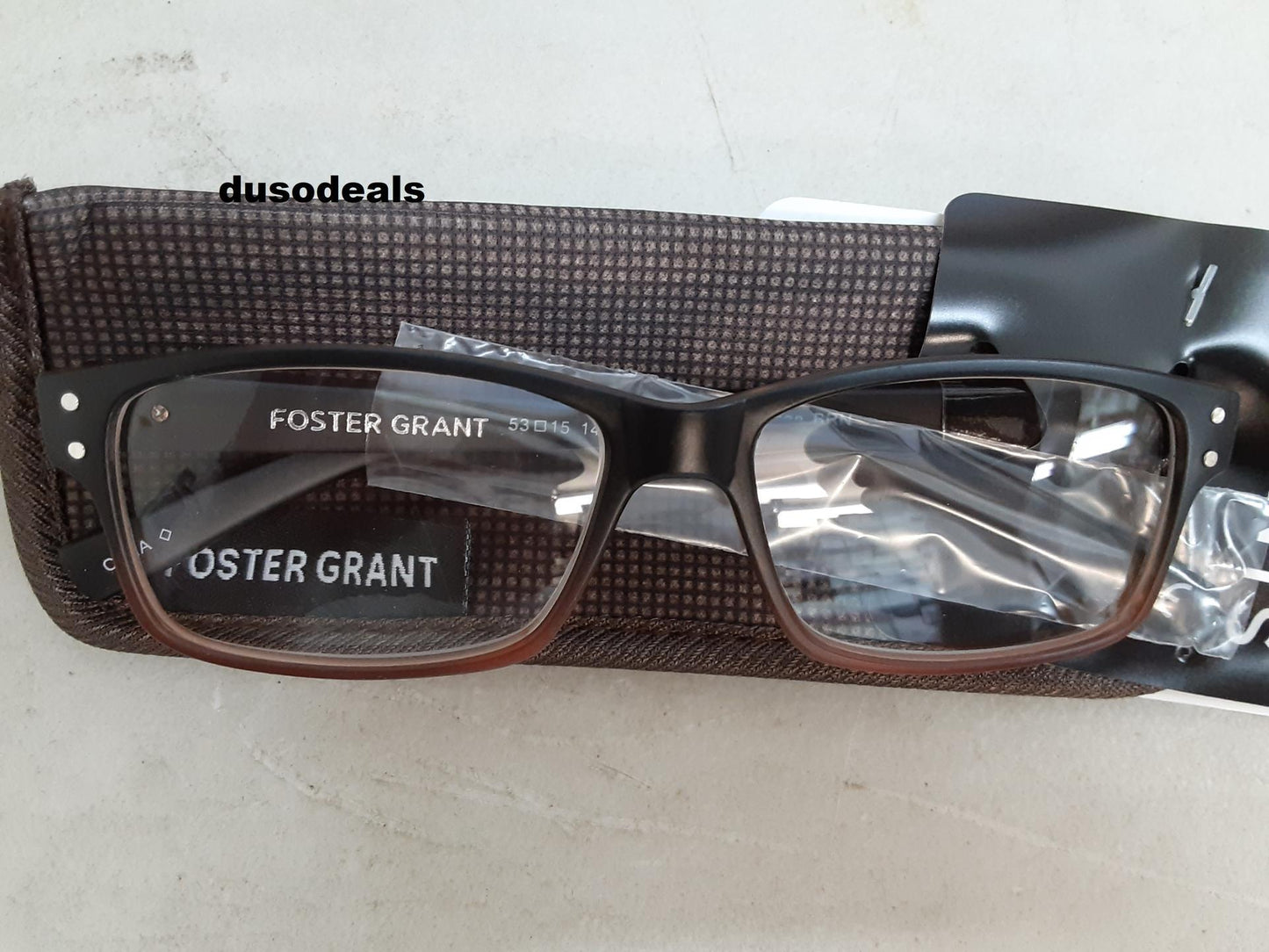 Foster Grant Reading Glasses, Thomson; +2.50
