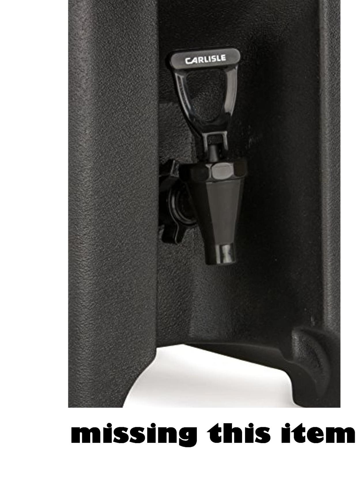 Carlisle XT500003 5 Gal Beverage Server XT (Missing PARTS) USED