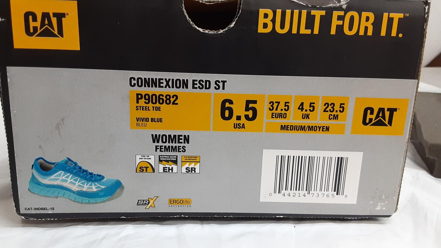 Caterpillar Footwear Connexion, ESD, Slip Resistant, Size 6.5 Medium OPEN BOX