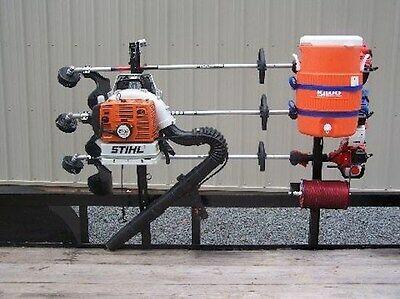 All in 1 Trimmer Rack System - Open Trailer Rack PK-6 & OP1