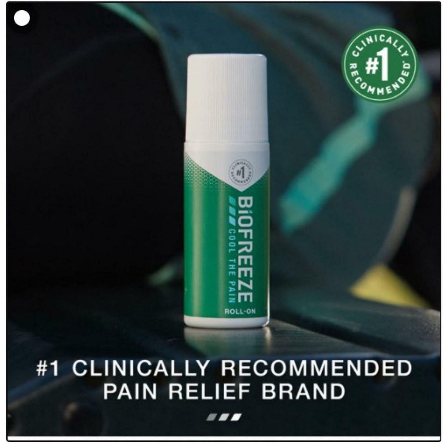 Biofreeze Cool The Pain Roll-On Pain Relief Set 2 Count Exp 9/2024