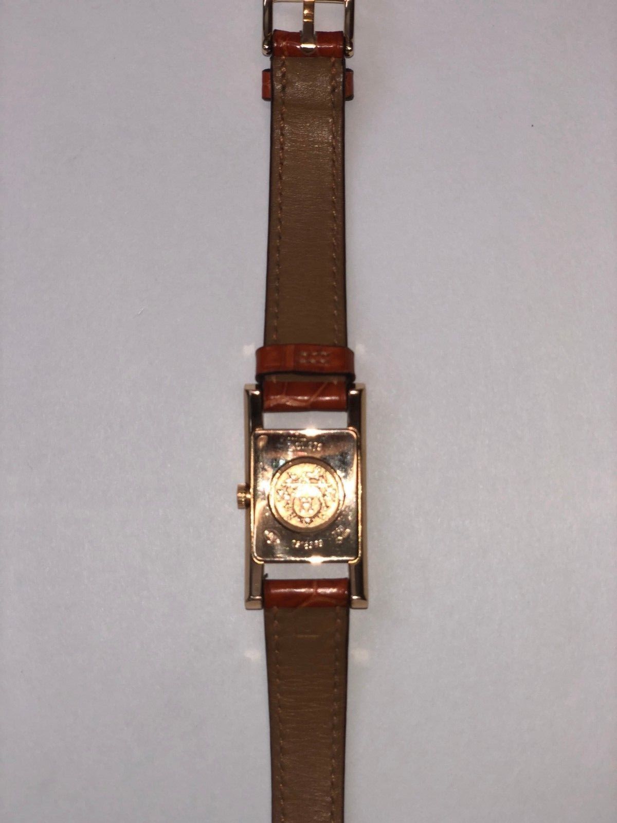 HERMES A Lucole Watch AC1.270 18K Pink Gold VERY RARE !!!