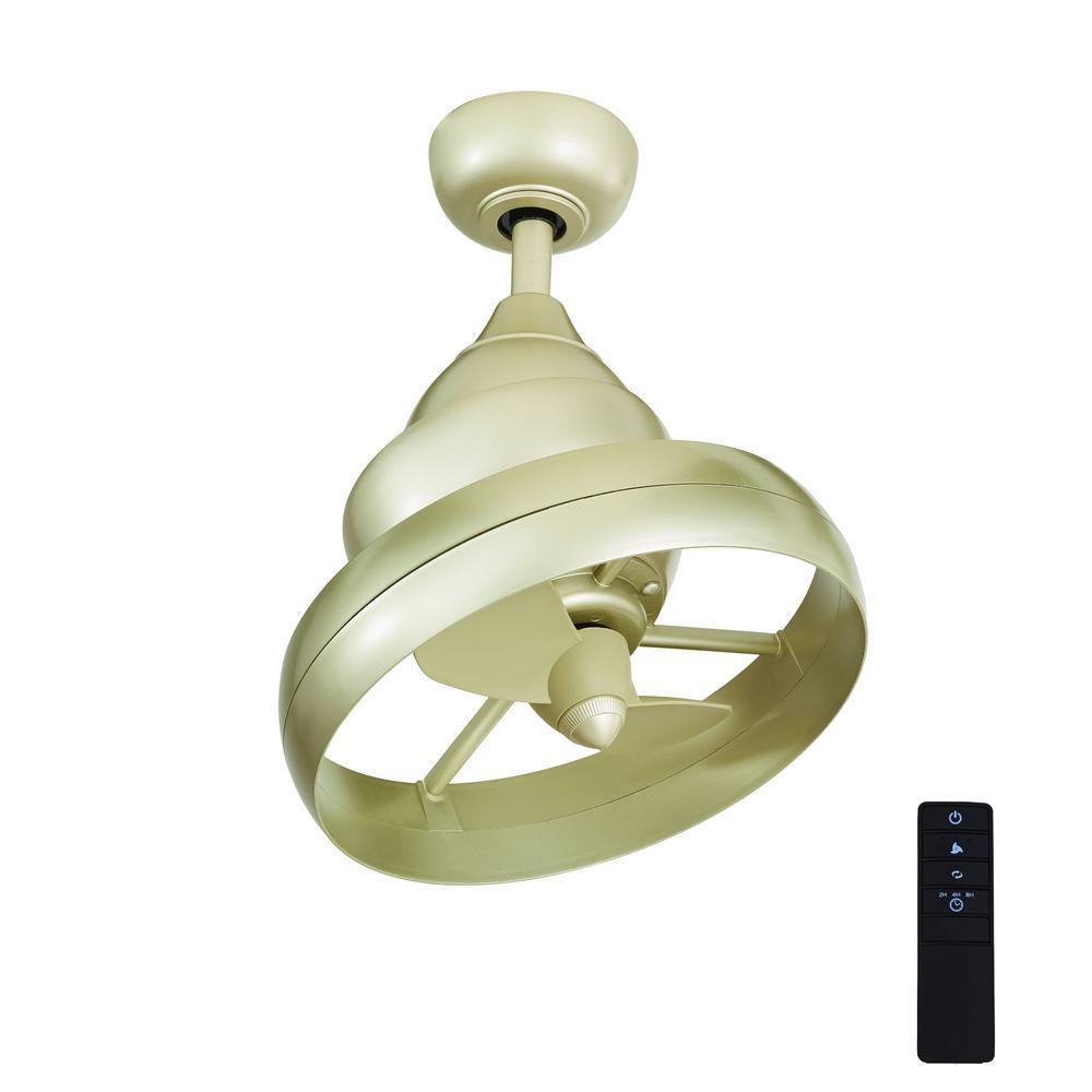 Damp Outdoor Indoor 14 Small Oscillating Patio Ceiling Fan Sleek Industrial