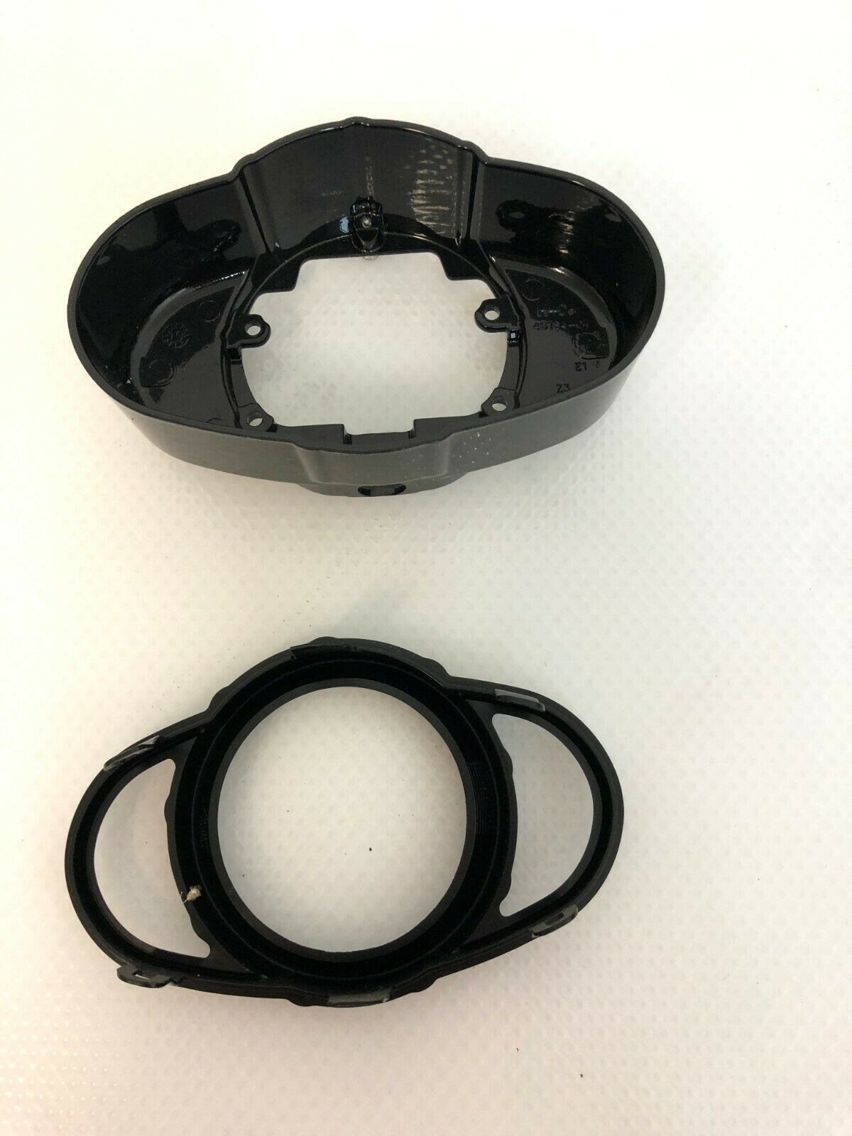 Harley Speedometer Gauge Holder Housing & Trim Bezel 46154-04