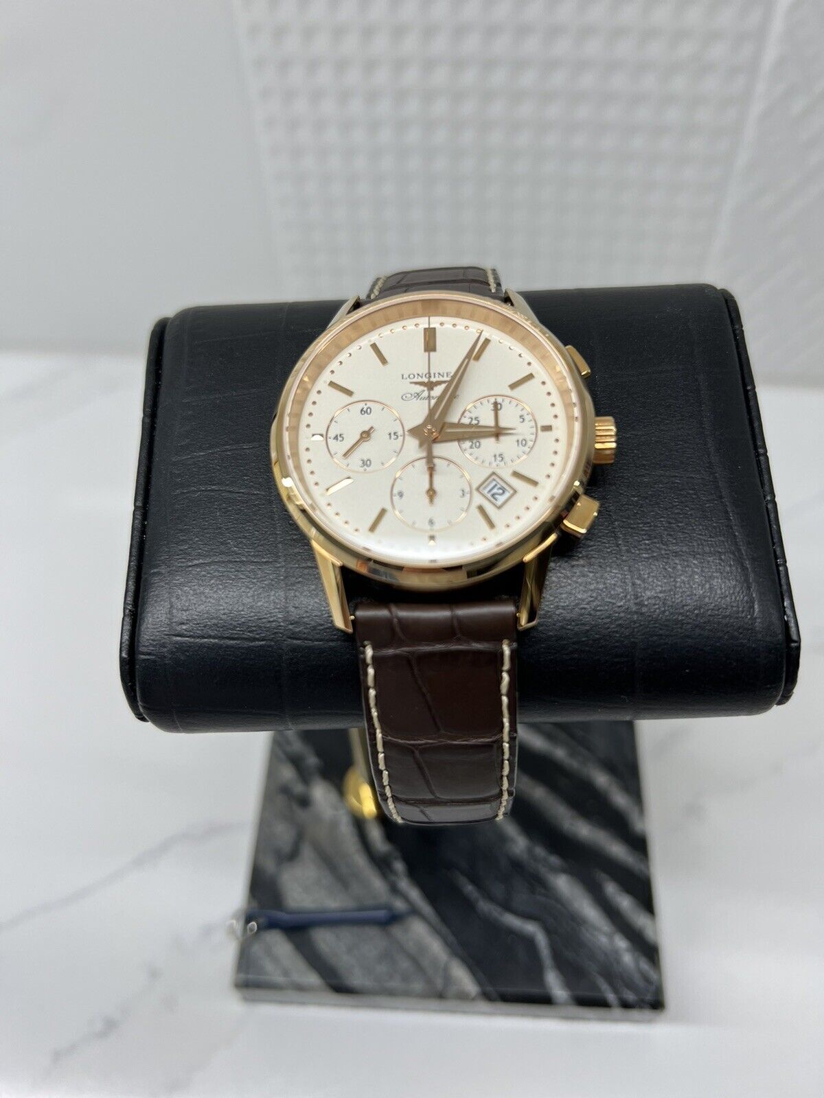 Longines Heritage Chronograph Mens Watch L2.749.8.72.2 No Box