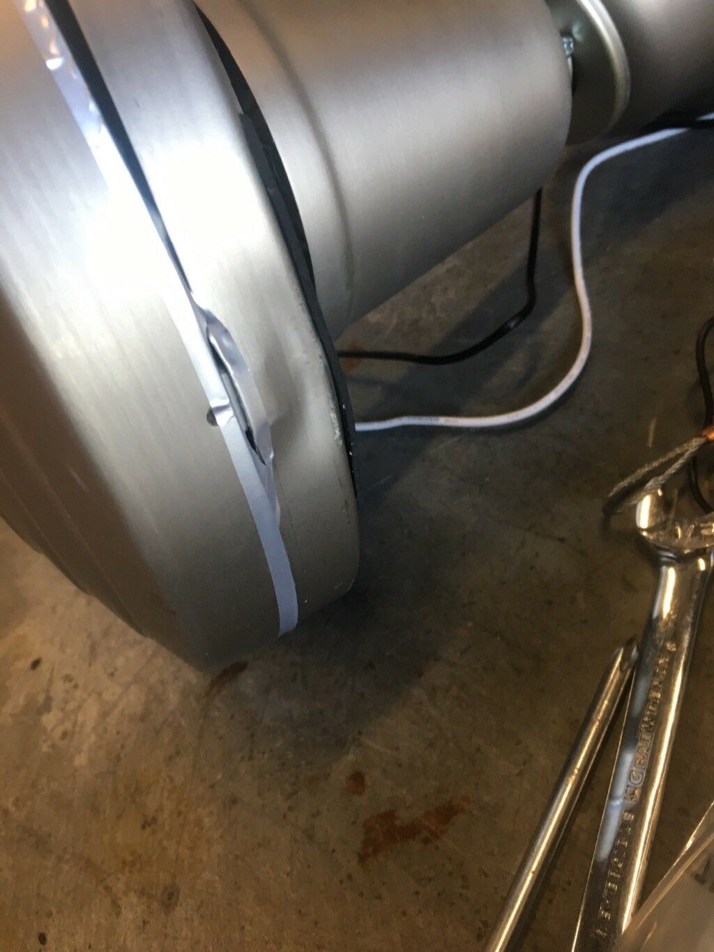 Hampton Bay Energy Star Ceiling Fan 60 in. Work Shop Ind. Garage Sells AS IS