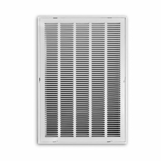 Everbilt 20 in. x 25 in. Return Air Filter Grille White Powder Finish H190 20X25