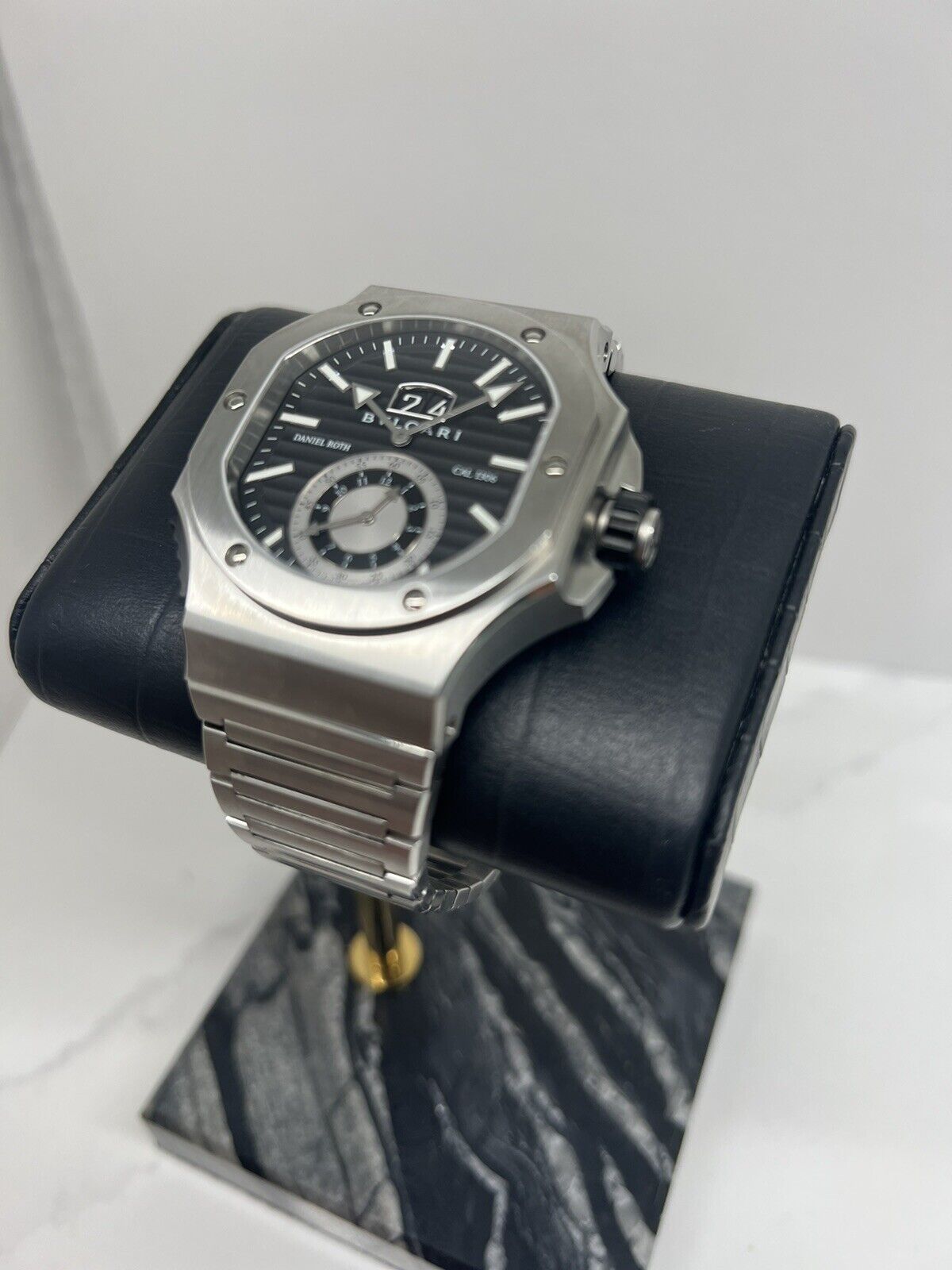 BULGARI STAINLESS STEEL ENDURER CHRONOSPRINT REF# BRE56BSSDCHS | HE