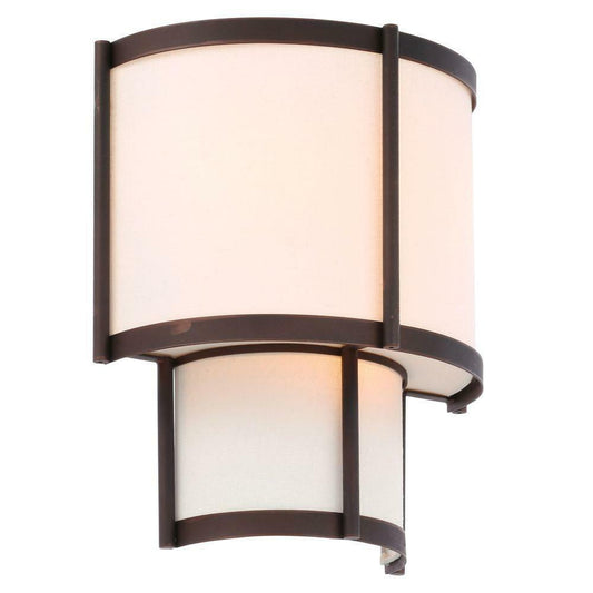 "NEW" World Imports Edmonton Collection 3-Light Euro Bronze Sconce