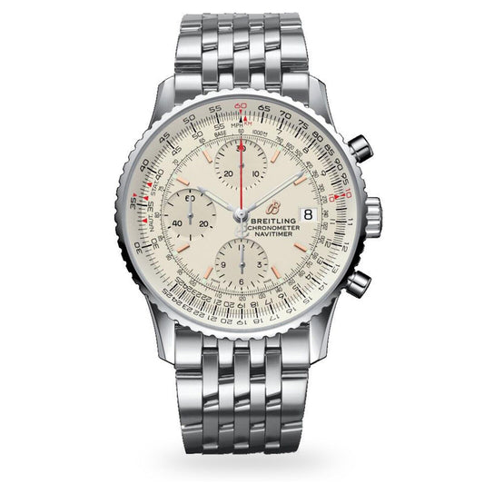 Breitling Navitimer 1 Steel Silver Dial Automatic Mens Watch A13324121G1A1