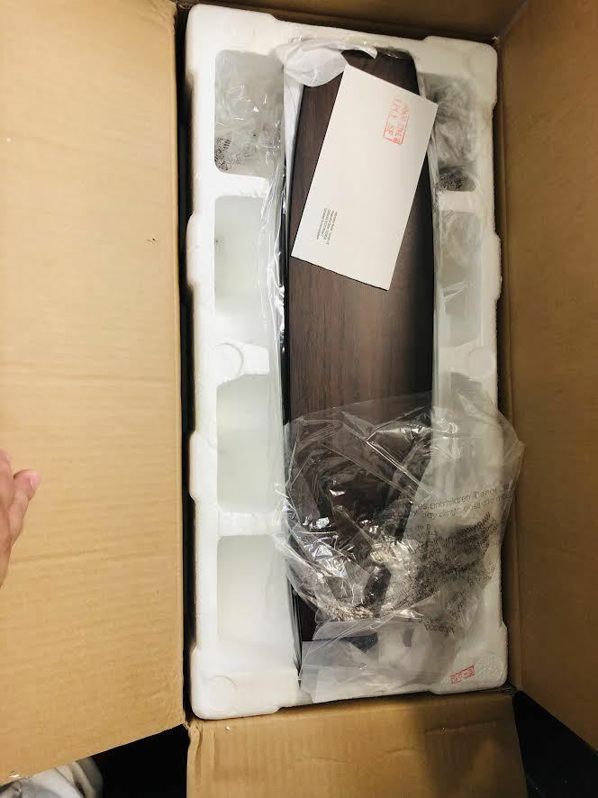 GE Treviso 52 in. Oil Rubbed Bronze Indoor LED Ceiling Fan with Remote Control