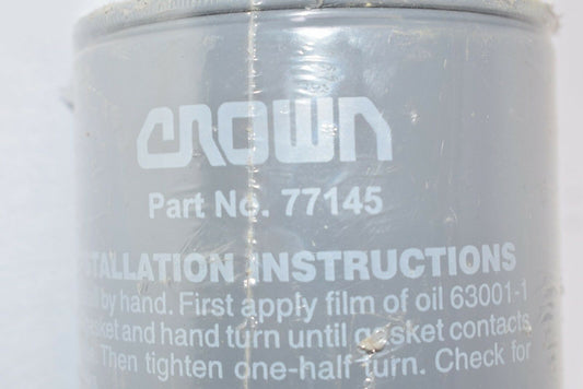 NEW CROWN 77145 1" NPT FITTING HYDRAULIC FILTER