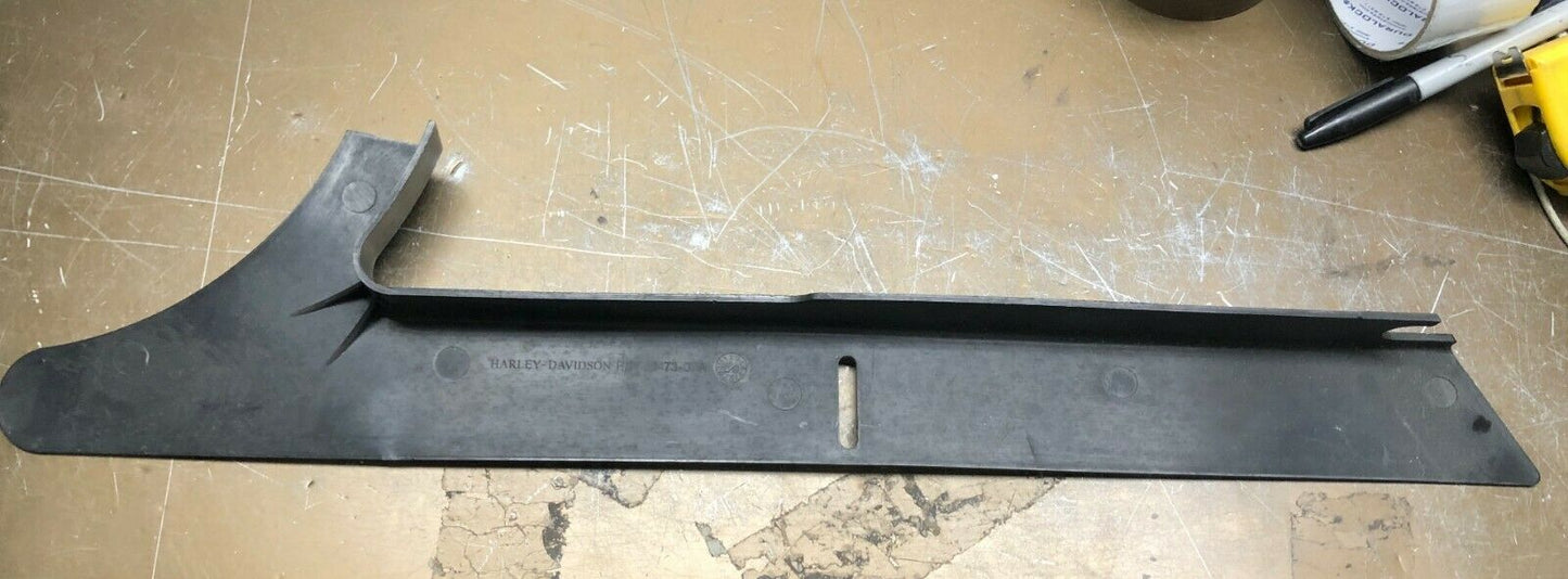 HARLEY VROD VRSC LOWER BELT GUARD DEFLECTOR COVER BLACK PLASTIC 60473-07A