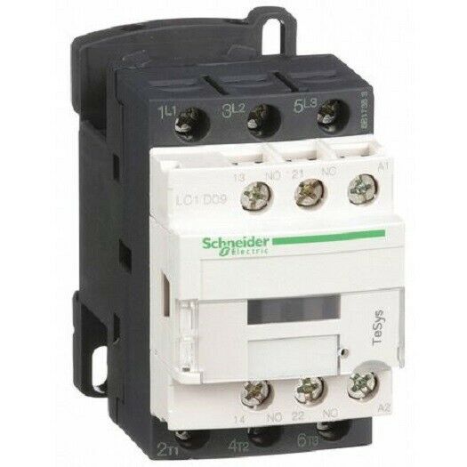 120VAC Non-Reversing IEC Magnetic Contactor 3P 9A SCHNEIDER ELECTRIC Mfr #: LC1