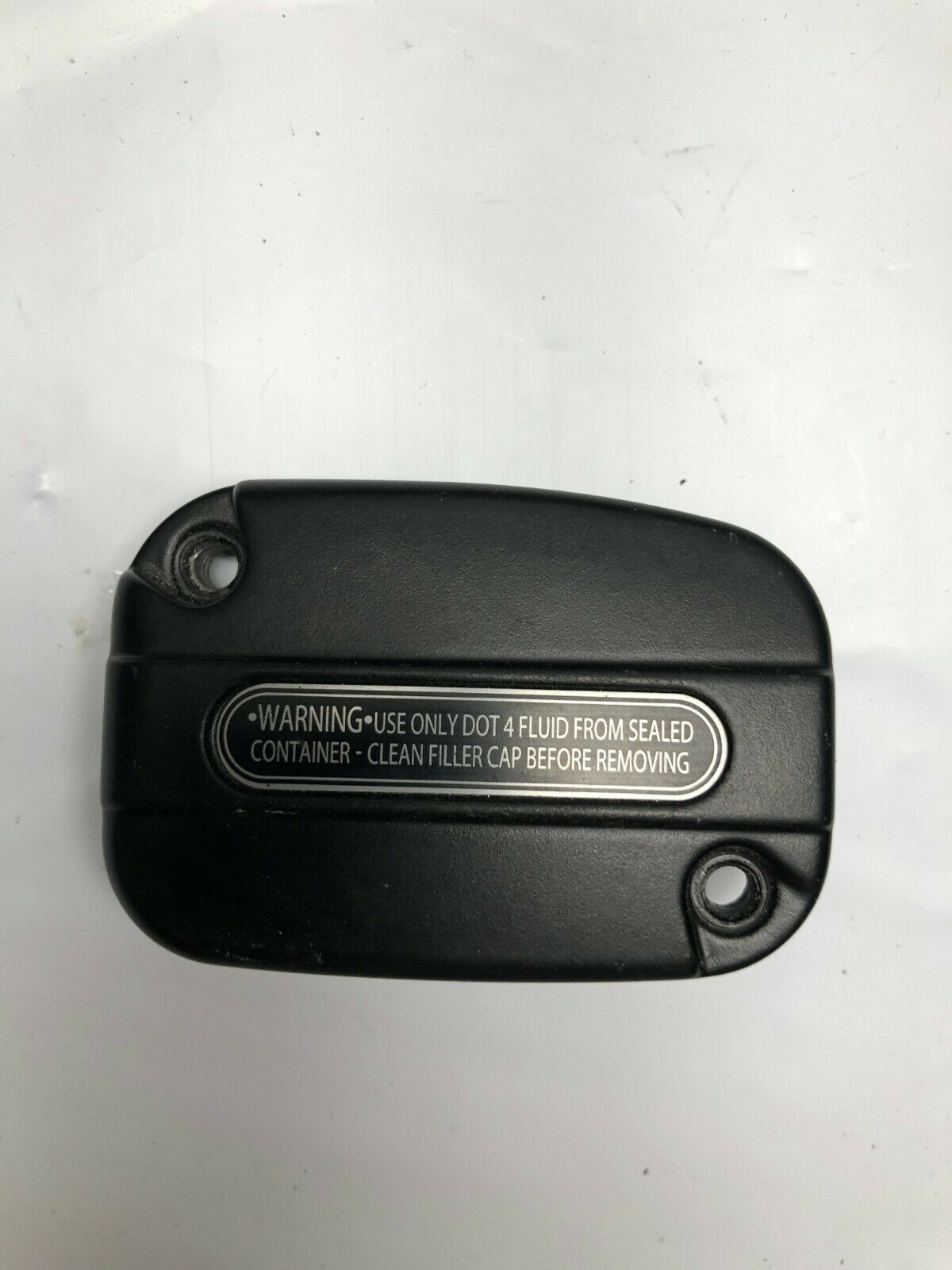 Harley Davidson Stock Front Brake Master Cylinder Cover Cap READ SEE PHOTOS