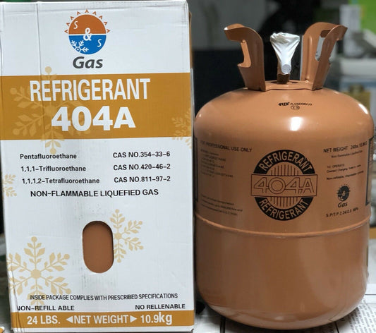 R404a, R404 REFRIGERANT 24LB CYLINDER NEW SEALED !! PICKUP IN SAN DIMAS, CA