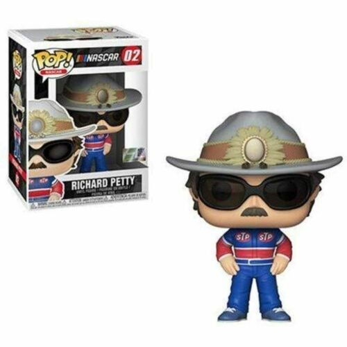 Funko POP! NASCAR: Richard Petty-02- Collectibles-DENTED BOX