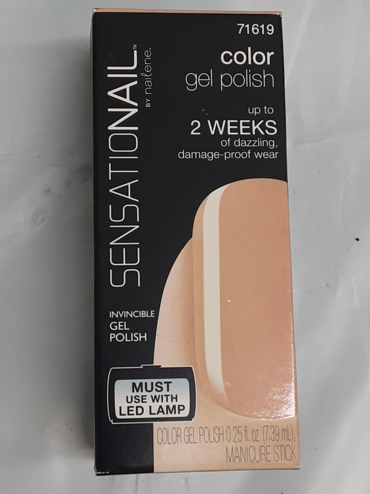 Sensationail Color Gel Polish (ASSORTED) 25 COUNT -MAY RECEIVE DOUBLES -ALL NEW