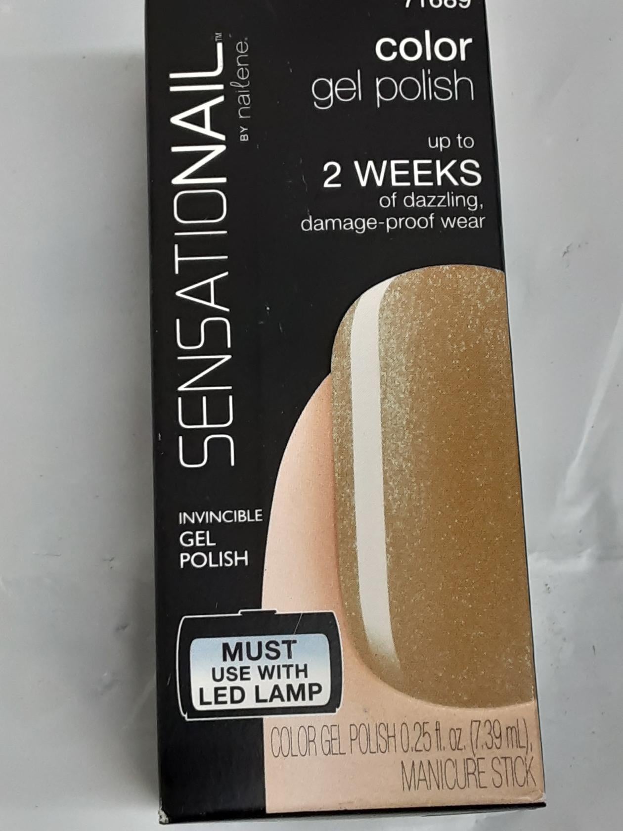 Sensationail Color Gel Polish (ASSORTED) 25 COUNT -MAY RECEIVE DOUBLES -ALL NEW