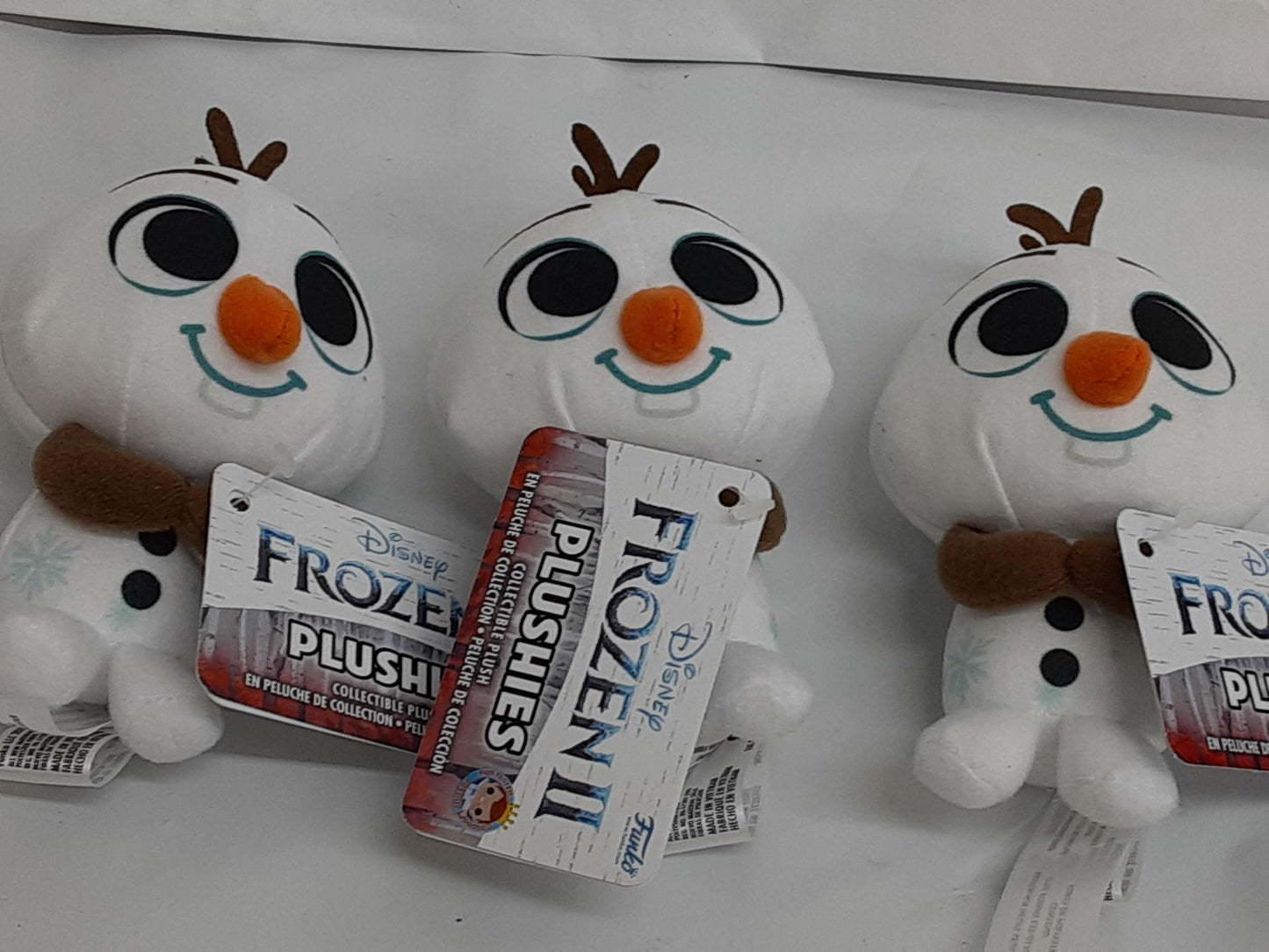 Funko Plushies: Frozen II Olaf - Lot of THREE  (NEW)
