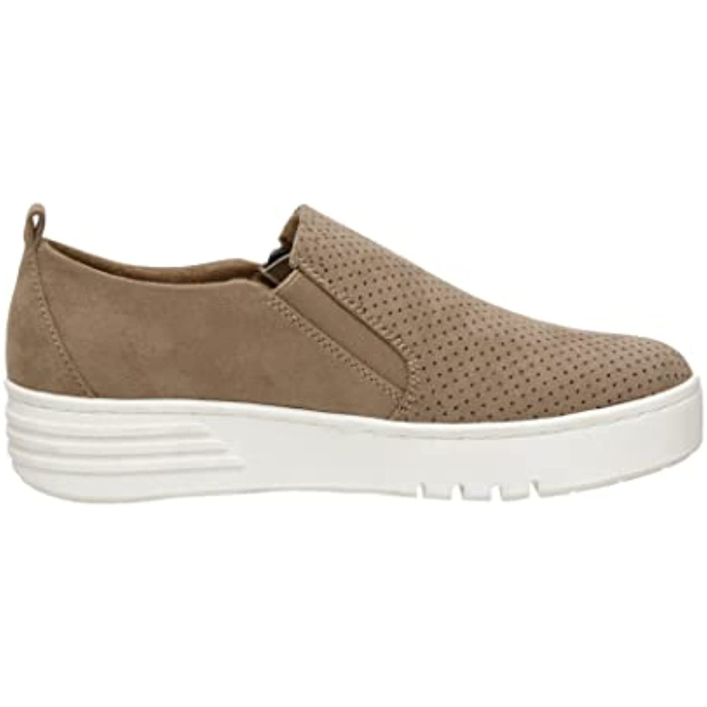 CUSHIONAIRE Women's Nissa Casual Zipper Slip on with +Memory Foam & Wide Widths