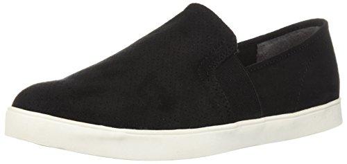 Dr. Scholl's Shoes Women's Luna Sneaker, Black Microfiber Perforated, 7