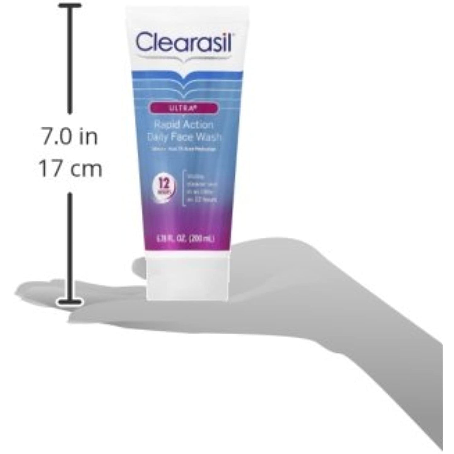 Clearasil Rapid Rescue, Deep Treatment Wash 6.78 oz (Pack of 3) EXP 7/22