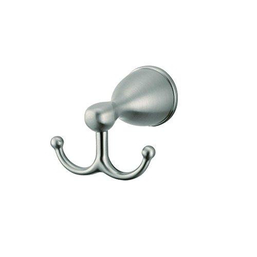 Glacier Bay Builders Double Robe Hook in Brushed Nickel