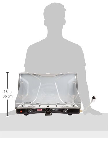 Coleman Gas Camping Stove | Triton+ Propane Stove, 2 Burner