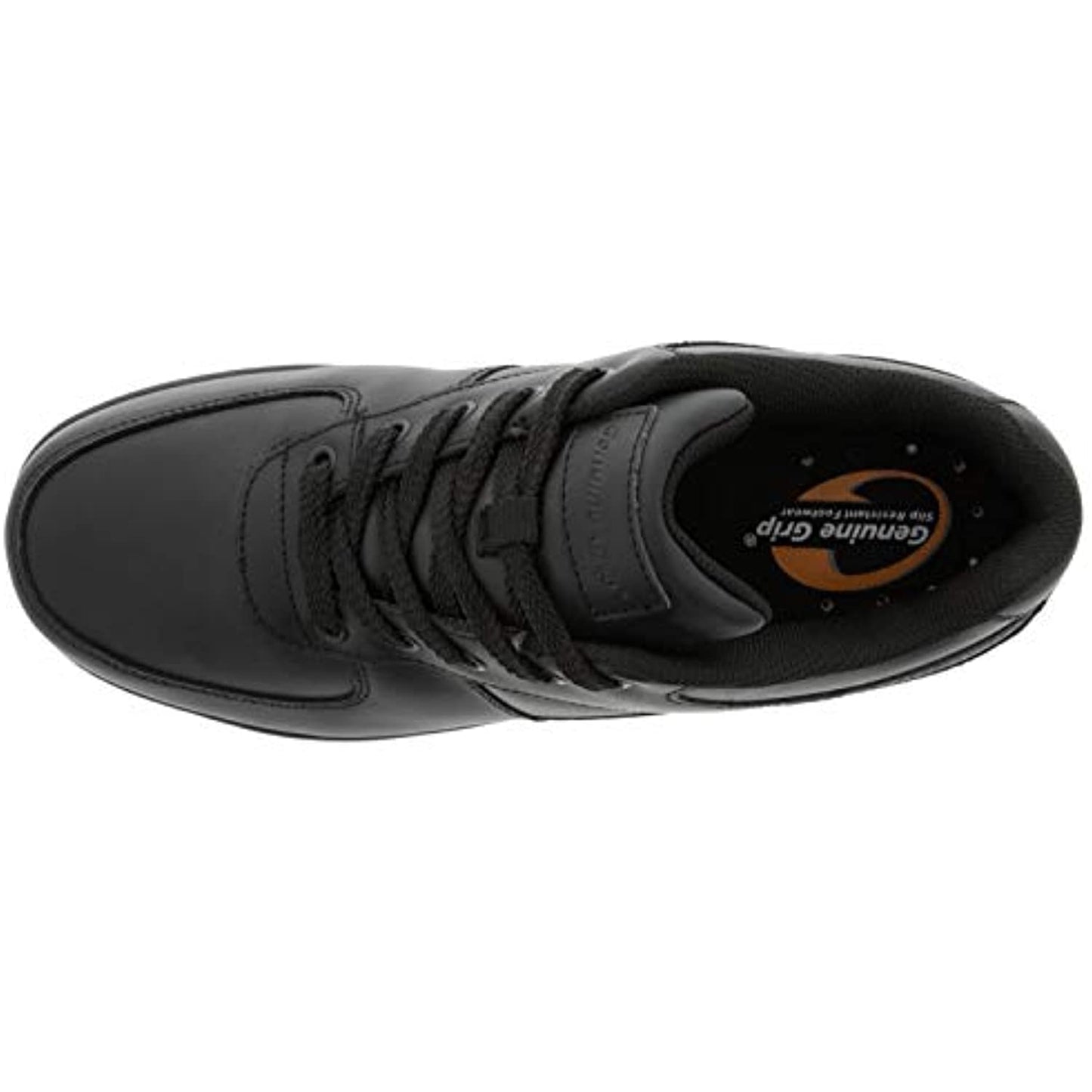 Genuine Grip Athletic -Black- Slip Resistant Sneaker-10.5 Wide- '1010'- NEW