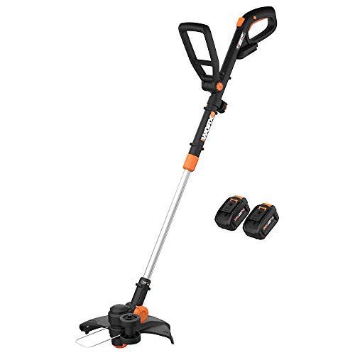 WORX WG170.1 12" Grass Trimmer/Edger/Mini-Mower 2 20V 4.0Ah Batteries & Charger