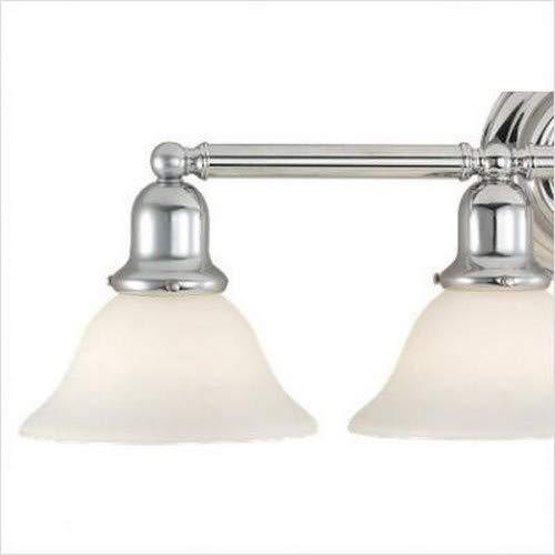 Sea Gull 44063-05 Sussex Four-Light Bath or Wall Light Fixture Chrome