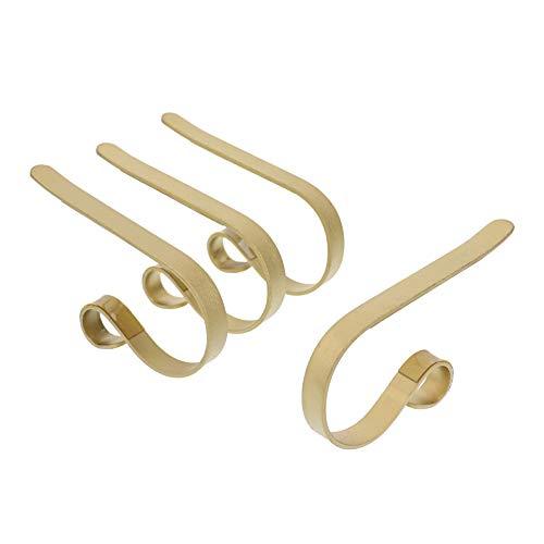 Haute Decor The Original MantleClip - 4 Pack (Textured Gold)