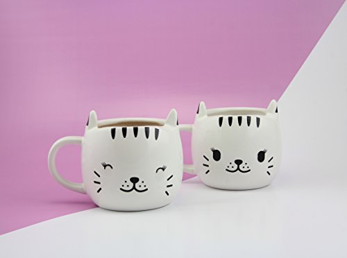 Paladone Happy Cat Heat Changing Ceramic Coffee Mug