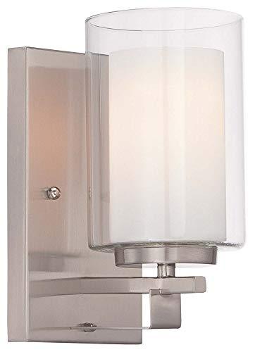 Minka Lavery 6101-84 Parsons Studio - One Light Bath Vanity, Brushed Nickel Fi..